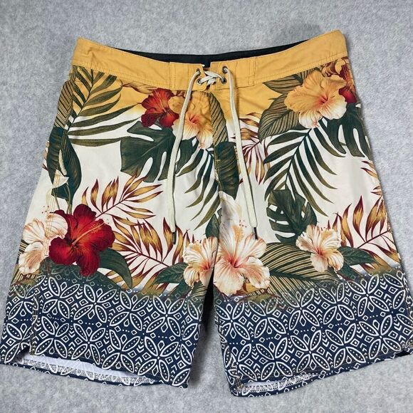 Vissla Board shorts Trunk Floral Shorts 33 - Picture 1 of 11